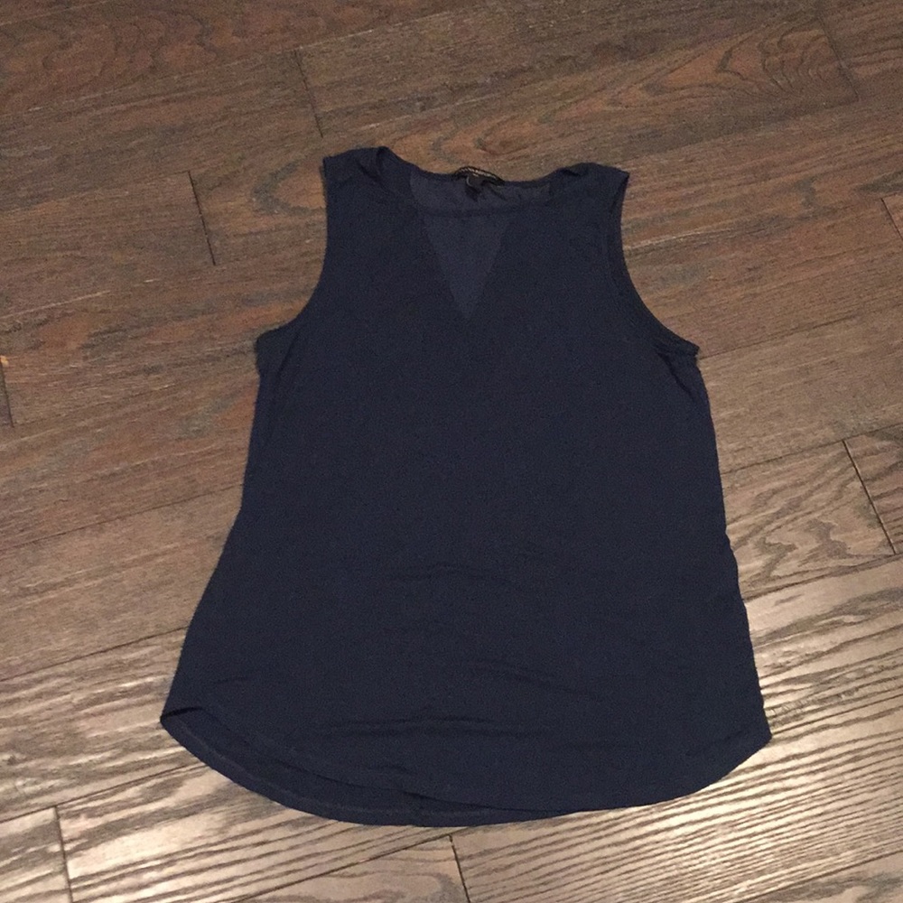 Banana republic dark teal tunic tank